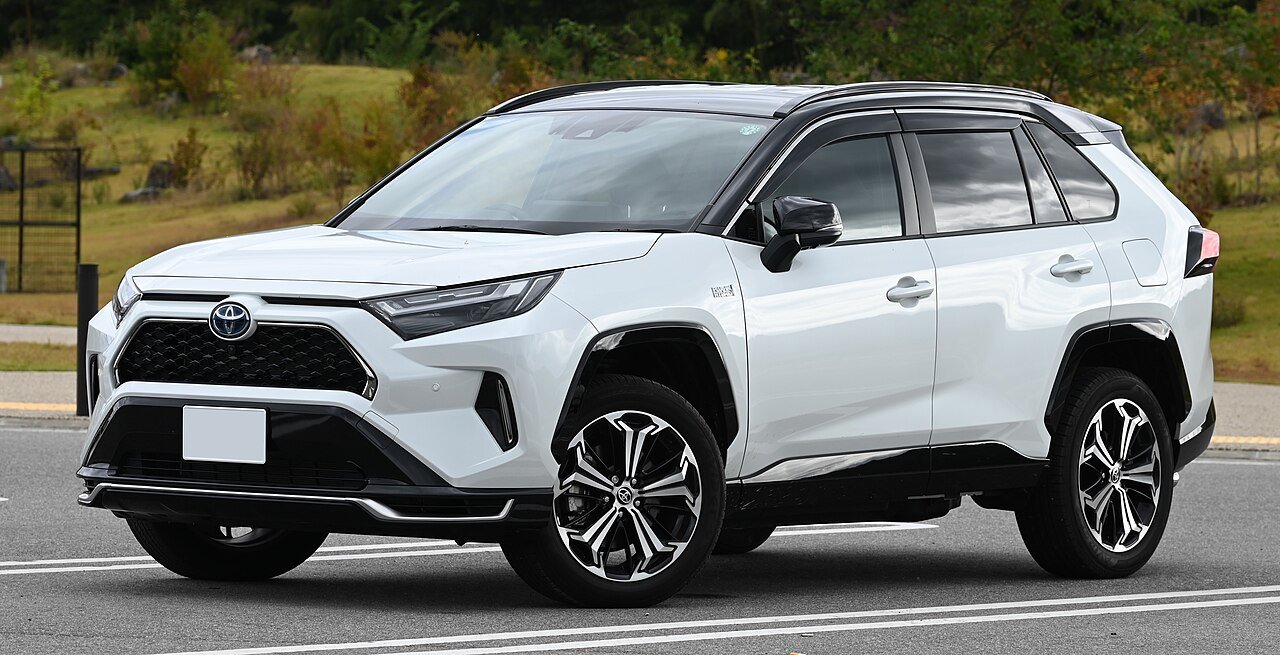 Toyota RAV4 SUV, available as a rental replacement vehicle